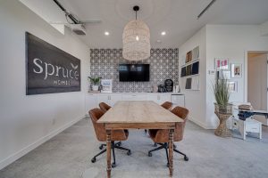 Design Process. Spruce Homes office